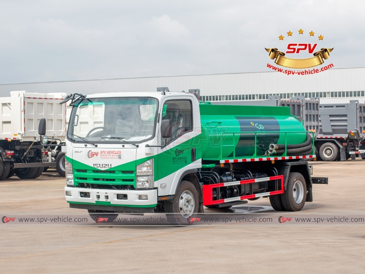 5,000 Litres Septic Tank Truck ISUZU N - LF 5,000 Litres Septic Tank Truck ISUZU N - LF